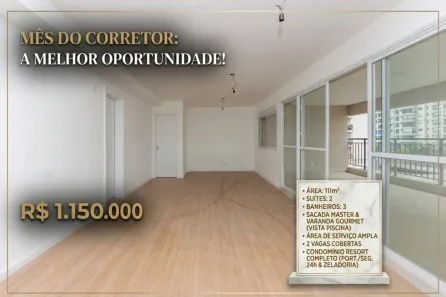 Apartamento com 2 Quartos à venda, 111m² no Brás, São Paulo