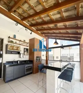 Cobertura com 2 Quartos à venda, 140m² no Castelo, Belo Horizonte