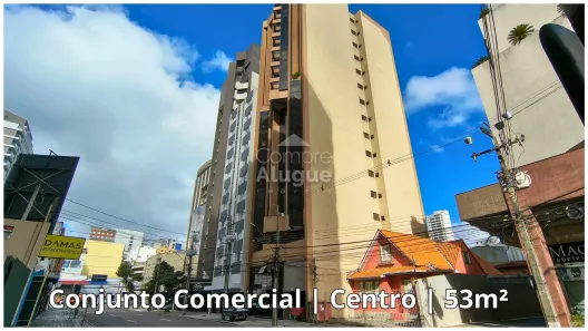 Sala Comercial para alugar, 53m² no Centro, Curitiba