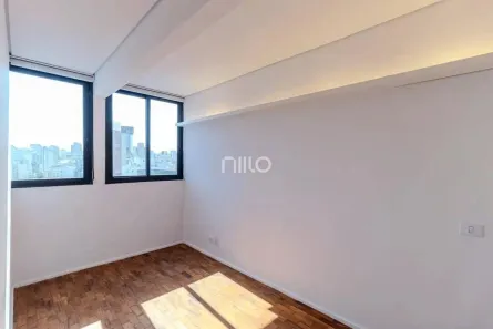 Apartamento com 1 Quarto para alugar, 27m² no República, São Paulo