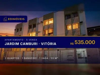 Apartamento com 2 Quartos à venda, 55m² no Jardim Camburi, Vitória
