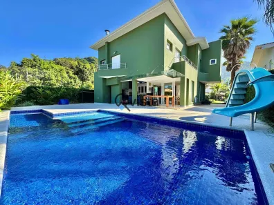 Casa de Condomínio com 5 Quartos à venda, 400m² no Enseada, Guarujá