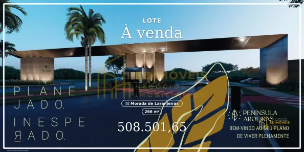Lote/Terreno à venda, 266m² no Morada de Laranjeiras, Serra