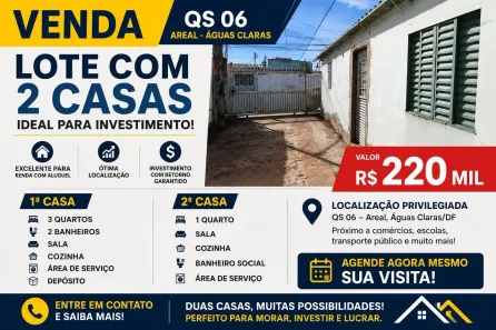 Casa com 3 Quartos à venda, 80m² no Areal, Brasília