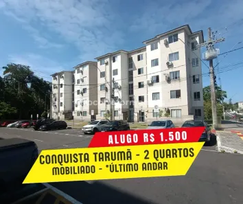 Apartamento com 2 Quartos para alugar, 42m² no Tarumã, Manaus