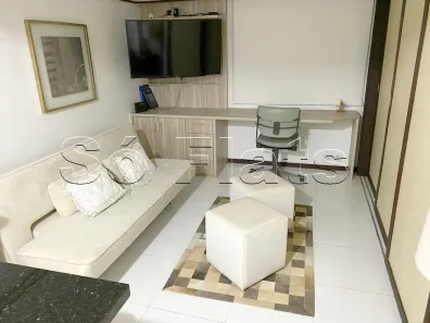 Flat com 1 Quarto à venda, 31m² no Cidade Monções, São Paulo