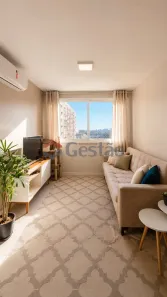 Apartamento com 2 Quartos para alugar, 63m² no Marechal Rondon, Canoas