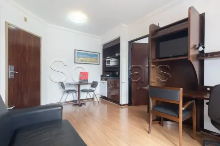 Flat com 1 Quarto à venda, 33m² no Indianópolis, São Paulo