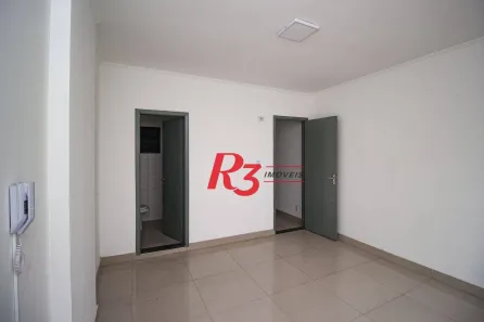 Sala Comercial para alugar, 80m² no Vila Mathias, Santos