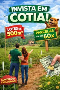 Lote/Terreno à venda, 500m² no Jardim Santa Izabel, Cotia