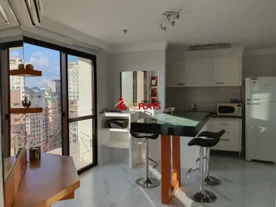 Flat com 1 Quarto para alugar, 48m² no Vila Olímpia, São Paulo