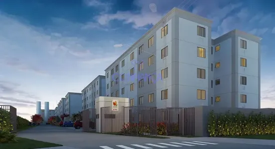 Apartamento com 2 Quartos para alugar, 40m² no Guaratiba, Rio de Janeiro