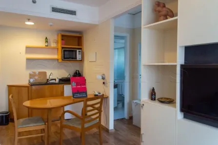 Flat com 1 Quarto à venda, 33m² no Moema, São Paulo