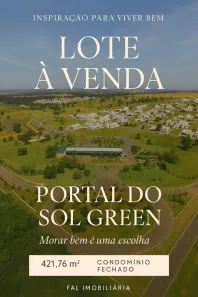 Lote/Terreno à venda, 421m² no Residencial Goiânia Golfe Clube, Goiânia