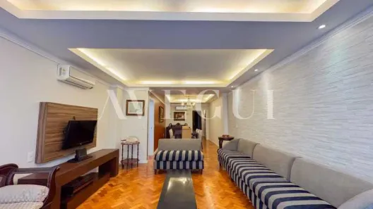 Apartamento com 3 Quartos para alugar, 138m² no Copacabana, Rio de Janeiro