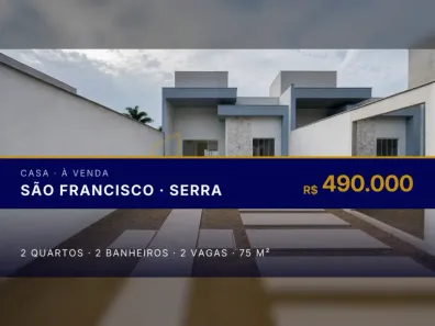 Casa com 2 Quartos à venda, 75m² no São Francisco, Serra