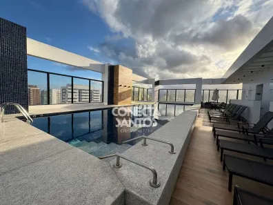 Apartamento com 1 Quarto para venda ou aluguel, 54m² no Boqueirão, Santos