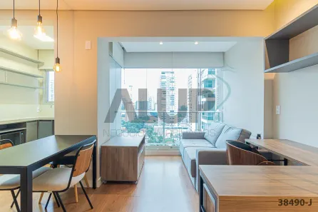 Apartamento com 1 Quarto à venda, 36m² no Cidade Monções, São Paulo