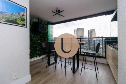 Apartamento com 2 Quartos à venda, 83m² no Santo Amaro, São Paulo