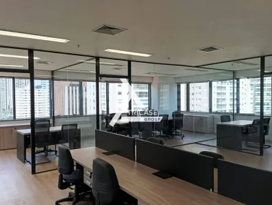 Sala Comercial para alugar, 240m² no Cidade Monções, São Paulo