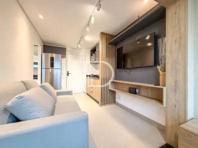 Apartamento com 1 Quarto para alugar, 31m² no Indianópolis, São Paulo