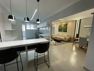 Apartamento com 2 Quartos para venda ou aluguel, 120m² no Pompéia, Santos