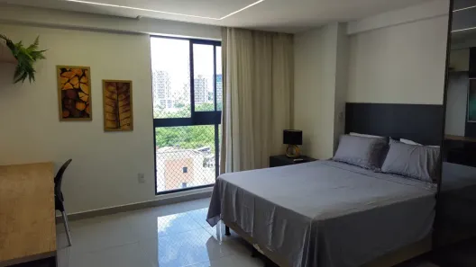 Apartamento com 1 Quarto para alugar, 24m² no Tambaú, João Pessoa