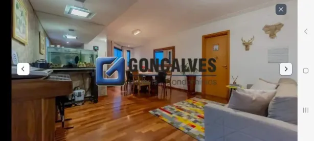 Apartamento com 3 Quartos à venda, 144m² no Jardim, Santo André