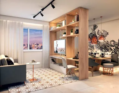 Apartamento com 2 Quartos à venda, 34m² no Jardim Taquaral, São Paulo