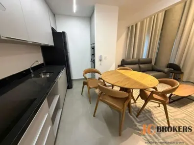 Apartamento com 1 Quarto para alugar, 61m² no Indianópolis, São Paulo