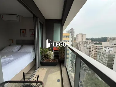Apartamento com 1 Quarto para alugar, 19m² no Pinheiros, São Paulo