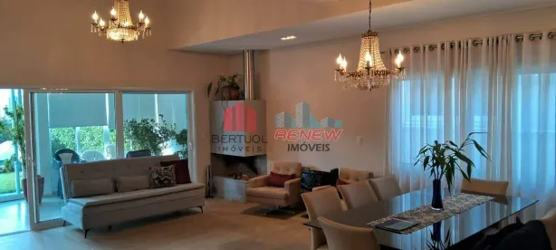 Casa de Condomínio com 4 Quartos para alugar, 375m² no Jardim Recanto, Valinhos