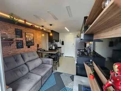 Apartamento com 1 Quarto para alugar, 32m² no Jardim da Glória, São Paulo