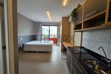 Apartamento com 1 Quarto para alugar, 25m² no Consolação, São Paulo