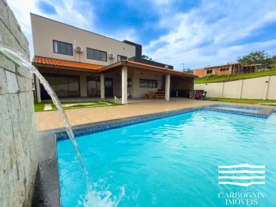 Casa de Condomínio com 5 Quartos à venda, 500m² no Condomínio Terras de Santa Mariana, Caçapava