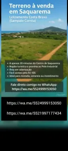 Lote/Terreno à venda, 450m² no Tinguí (Sampaio Correia), Saquarema