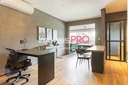 Apartamento com 1 Quarto para alugar, 62m² no Vila Nova Conceição, São Paulo