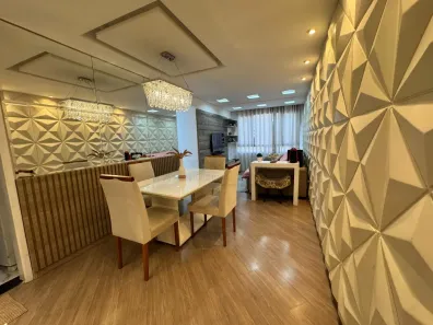 Apartamento com 3 Quartos à venda, 63m² no Jardim Utinga, Santo André