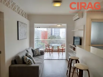 Apartamento com 1 Quarto para alugar, 50m² no Cerqueira César, São Paulo