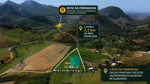 Lote/Terreno à venda, 11400m² no Comunidade Urbana de Jaboti, Guarapari