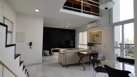 Apartamento com 1 Quarto para alugar, 84m² no Paraíso do Morumbi, São Paulo
