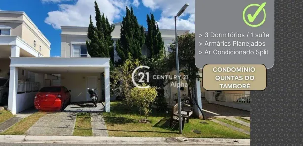 Casa de Condomínio com 3 Quartos à venda, 168m² no Tamboré, Santana de Parnaíba