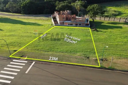 Lote/Terreno à venda, 851m² no Residencial Haras Patente, Jaguariúna