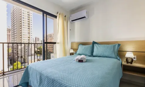 Apartamento com 1 Quarto para alugar, 27m² no Água Branca, São Paulo