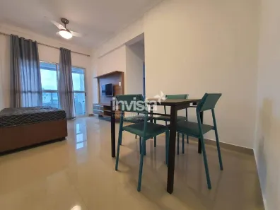 Apartamento com 1 Quarto para alugar, 50m² no Vila Mathias, Santos