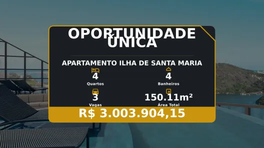 Apartamento com 4 Quartos à venda, 150m² no Ilha de Santa Maria, Vitória