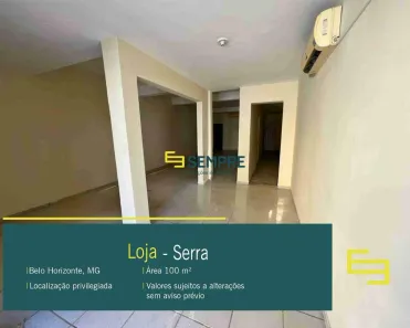 Ponto Comercial para alugar, 100m² no Serra, Belo Horizonte