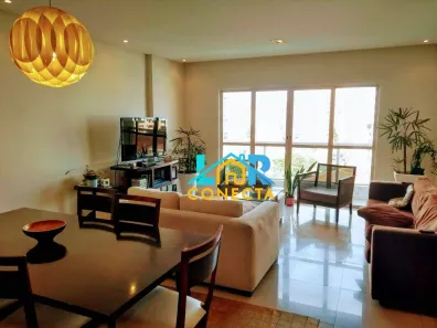 Apartamento com 3 Quartos para alugar, 143m² no Ponta da Praia, Santos