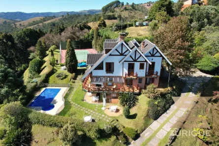 Casa de Condomínio com 5 Quartos à venda, 800m² no Horto Florestal, Campos do Jordão