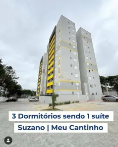 Apartamento com 3 Quartos à venda, 64m² no Meu Cantinho, Suzano